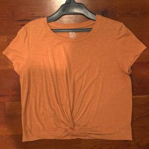 Aerie Knot Front Shirt